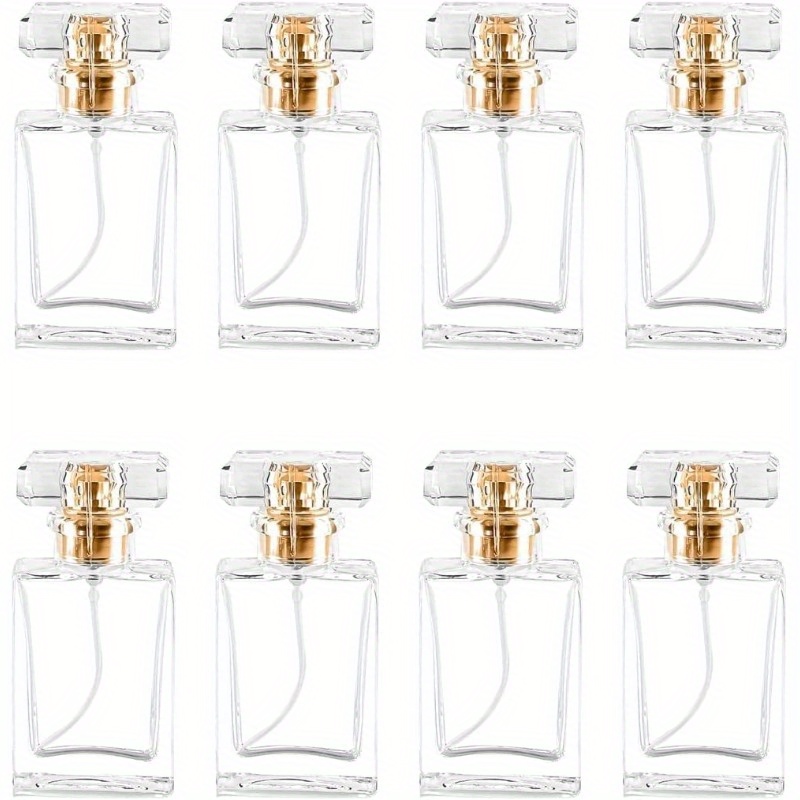Perfume Atomizer Travel - 8 adet 30 ml Cam Parfüm