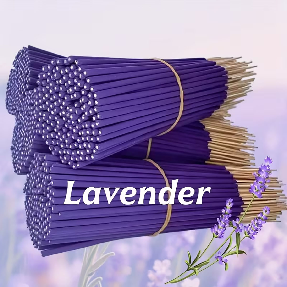 Smokeless Incense Stick - 57/129/299 Adet Mevcuttur, Lavanta Premium Tütsü