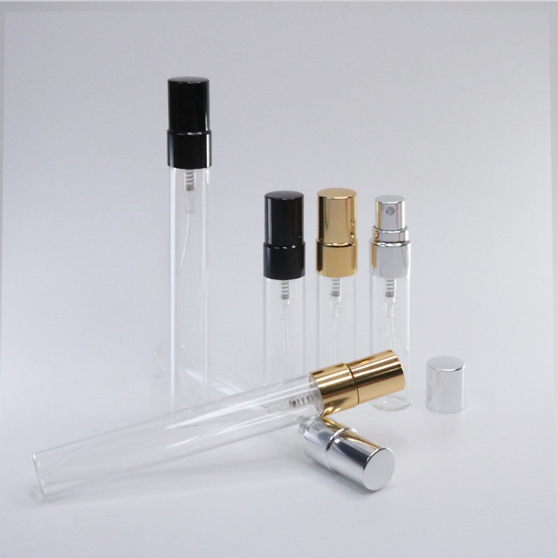 Perfume Atomizer Travel - 5ml 10ml 10 adet Şeffaf Cam