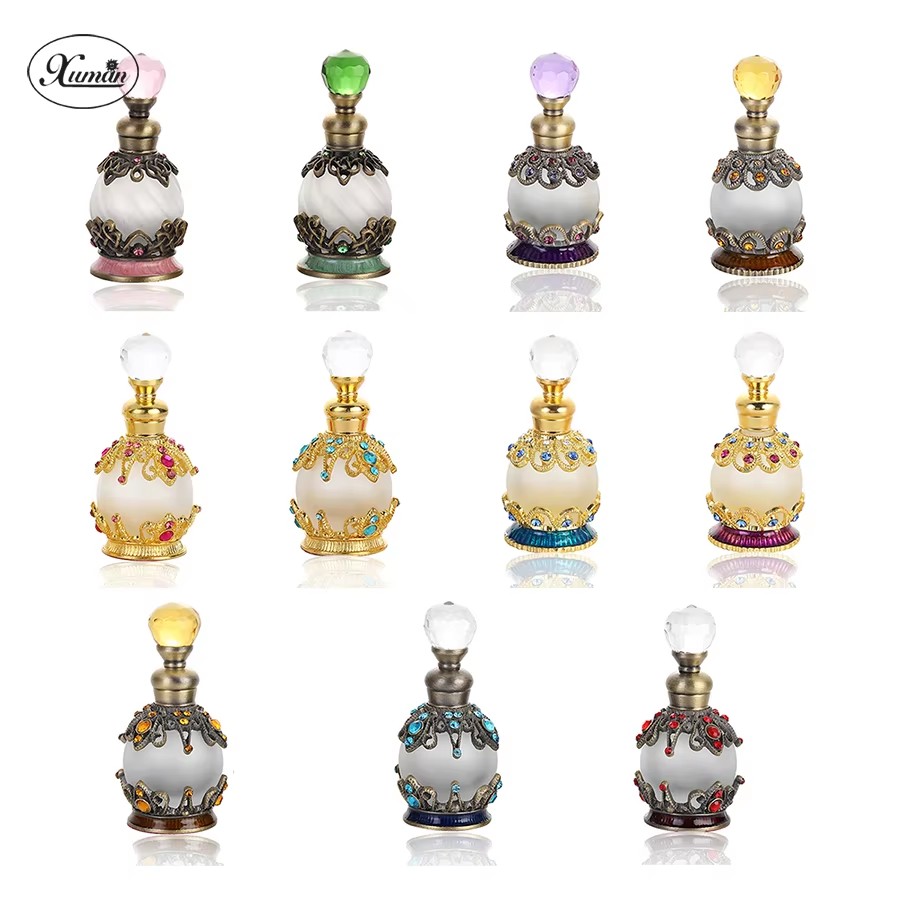 Home Fragrance Units - 15 ml Taş Metal Doldurulabilir Parfüm