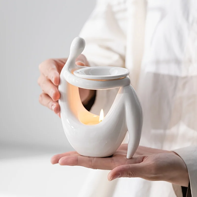 Home Fragrance Wax Melts - Seramik Tütsü Brülörü İnsan Vücudu Şeklinde