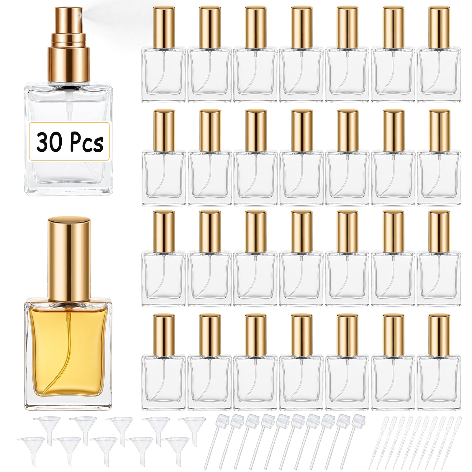 Perfume Atomizer Travel - Yüksek kaliteli 30 adet 15 ml