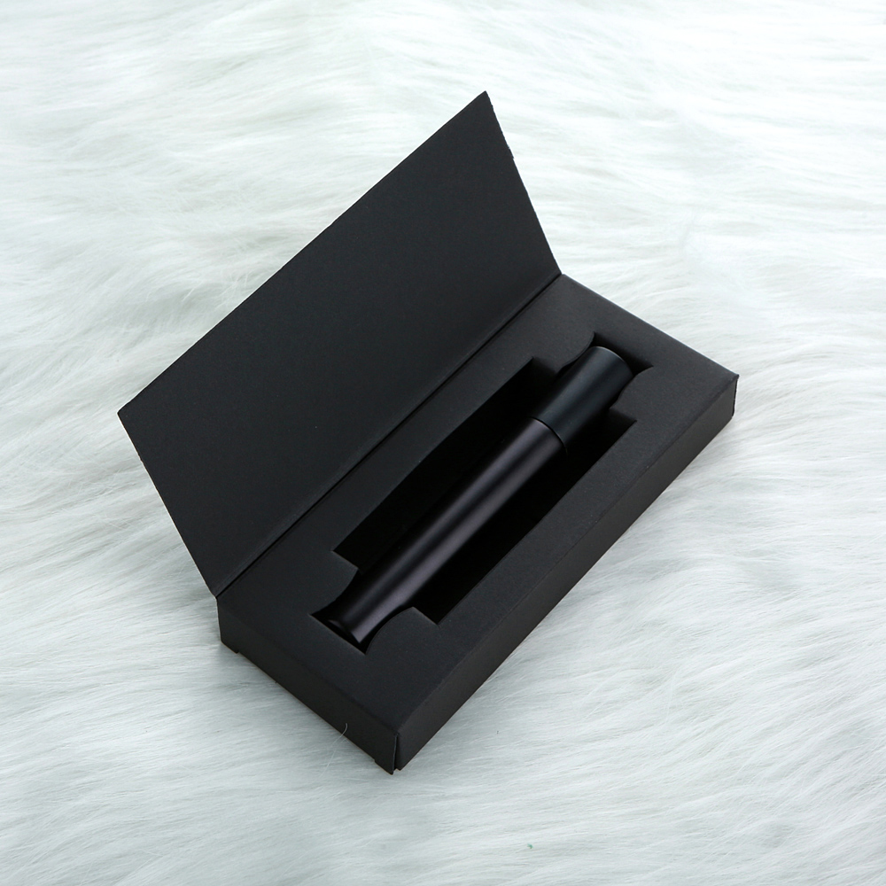Perfume Atomizer Travel - 10/20 adet 15ml mat siyah parfüm