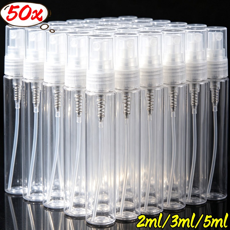 Perfume Atomizer Travel - 50/10x Mini Parfüm Sprey Şişesi Taşınabilir