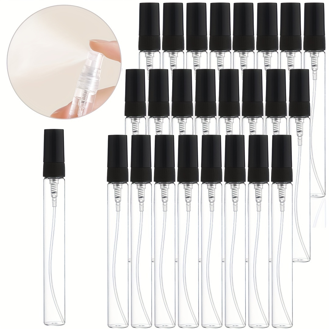 Perfume Atomizer Travel - 25 adet 10 ml Doldurulabilir Boş