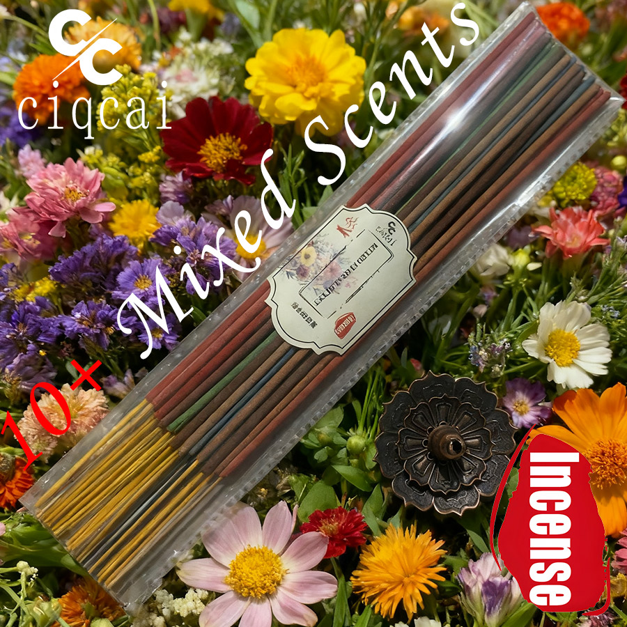 Home Fragrance Homemade - Karışık Aromalı Yüksek Kaliteli Tütsü Çubukları,