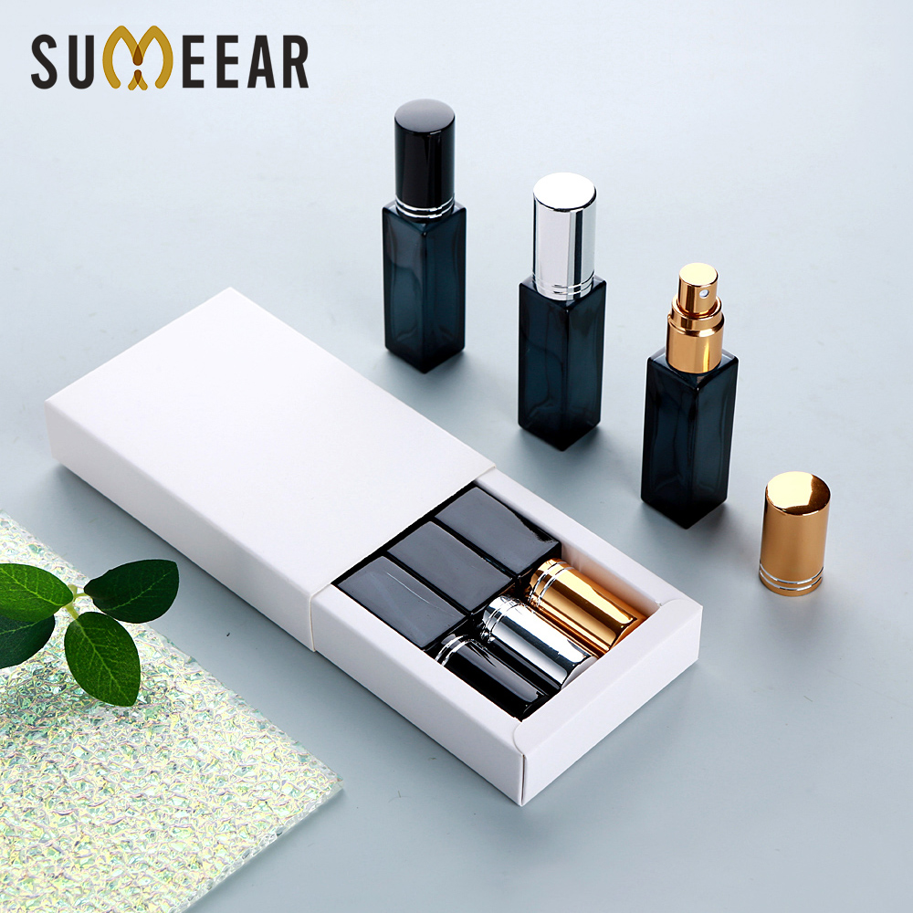Perfume Atomizer Travel - 5/10/15 adet 10ml mavi parfüm şişesi