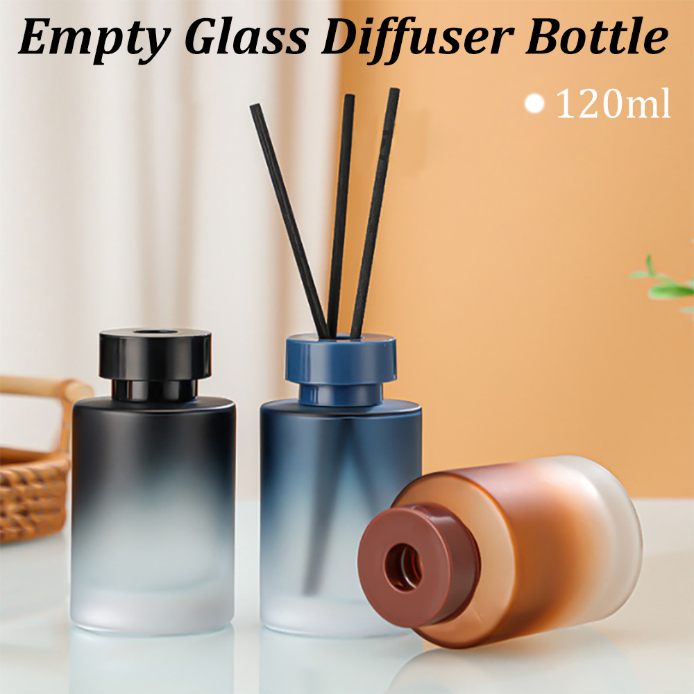 Home Fragrance Units - 120ML Boş Cam Difüzör Şişesi, Doldurulabilir