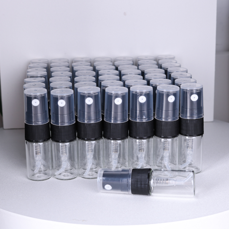 Perfume Atomizer Travel - Sıcak Fırsat 50'li Paket 2ml Şeffaf