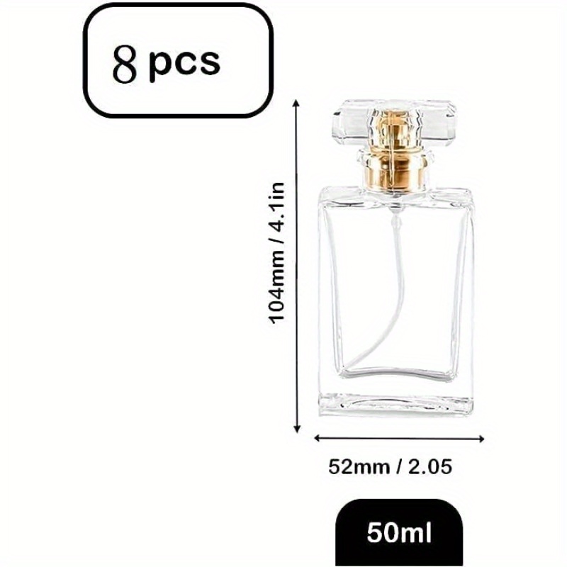 8 adet 30 ml Cam Parfüm Şişele - Perfume Atomizer Travel incelemesi ve fiyatı