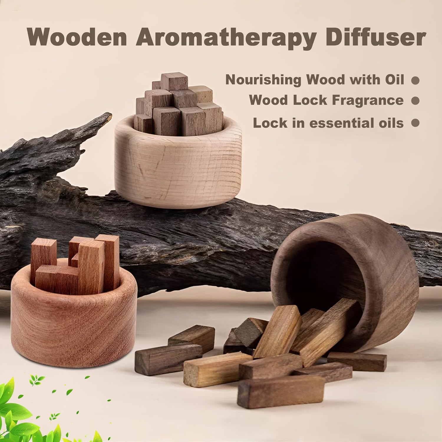 1/3 adet ahşap uçucu yağ difüz - Home Fragrance Set incelemesi ve fiyatı