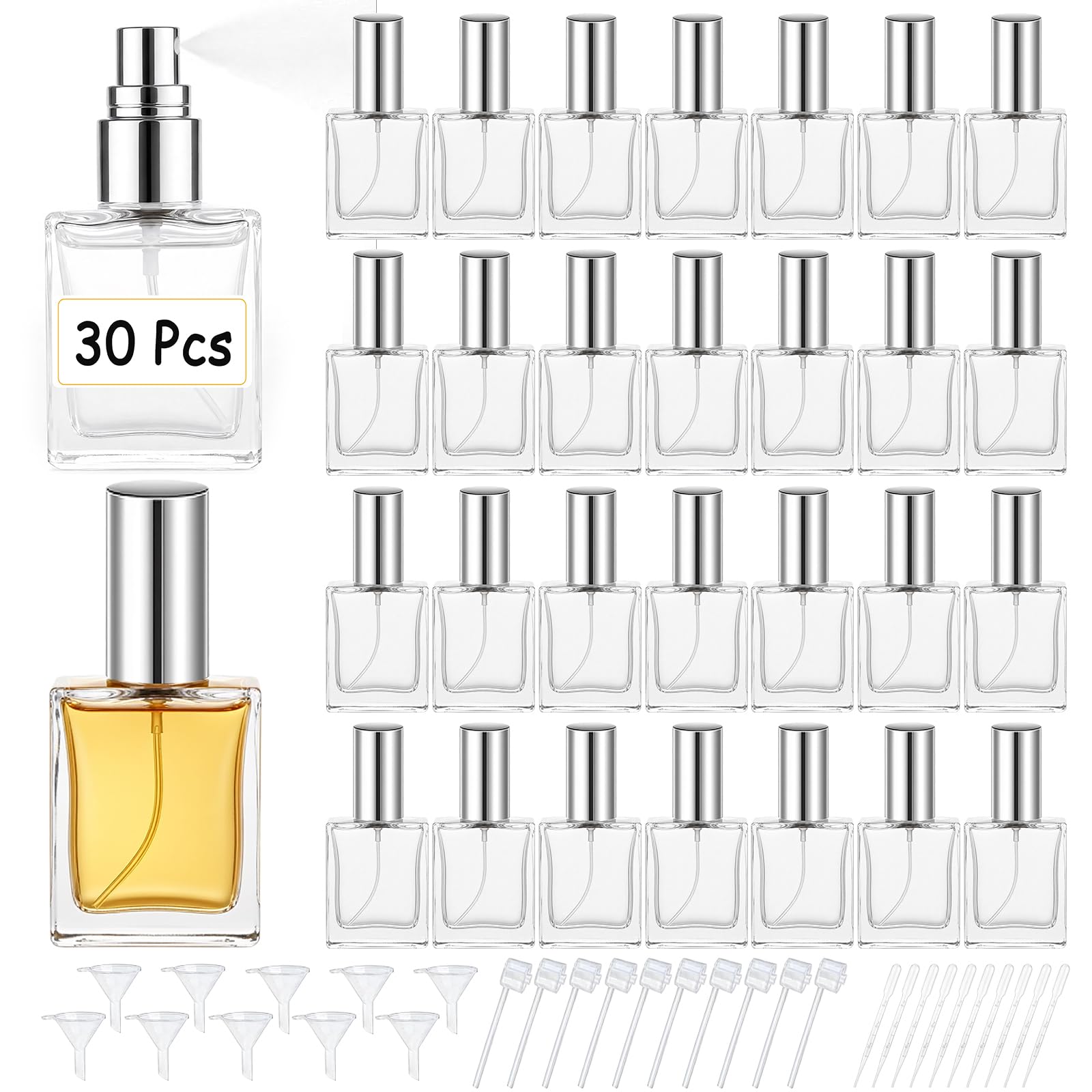 Yüksek kaliteli 30 adet 15 ml  - Perfume Atomizer Travel incelemesi ve fiyatı