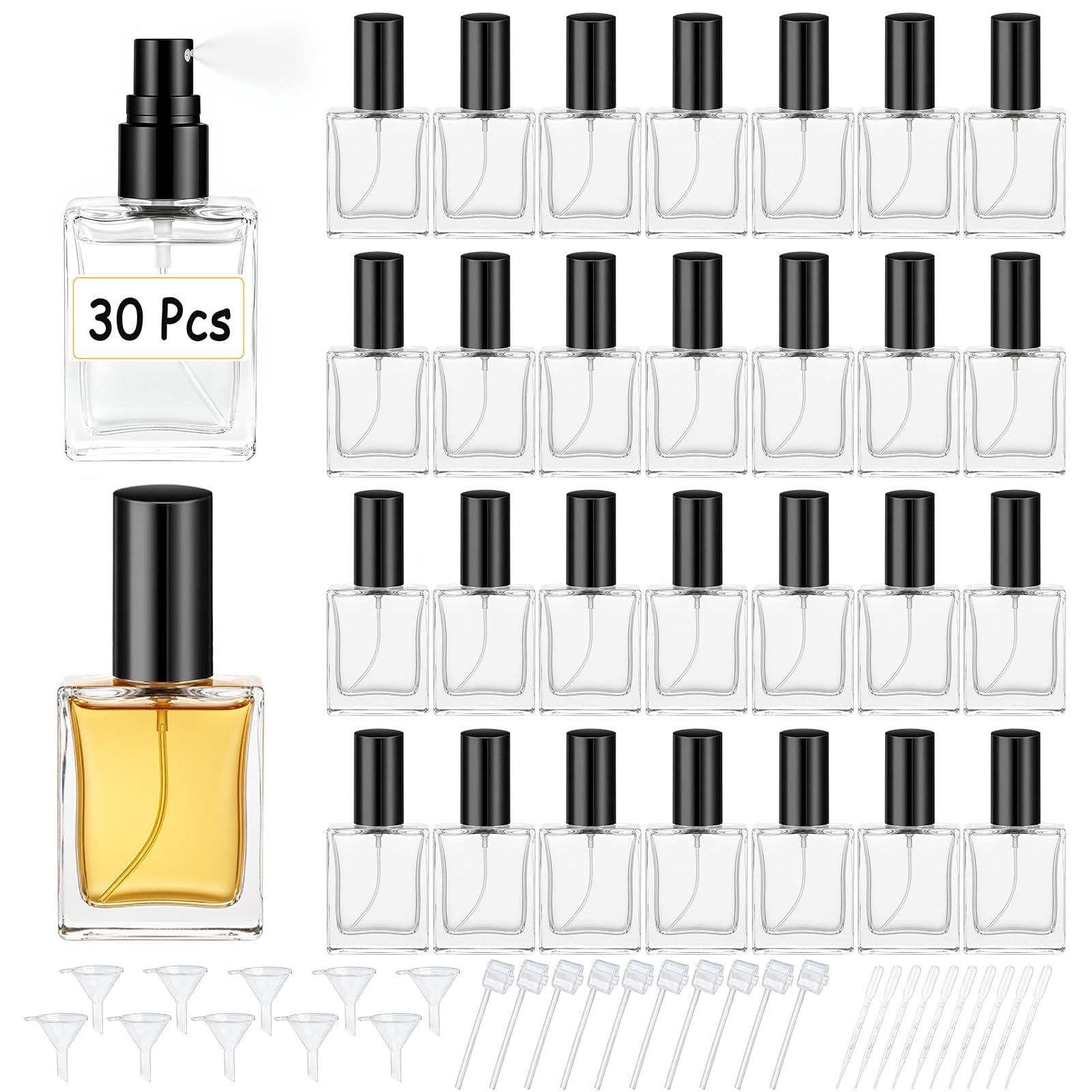 Yüksek kaliteli 30 adet 15 ml  - Perfume Atomizer Travel incelemesi ve fiyatı