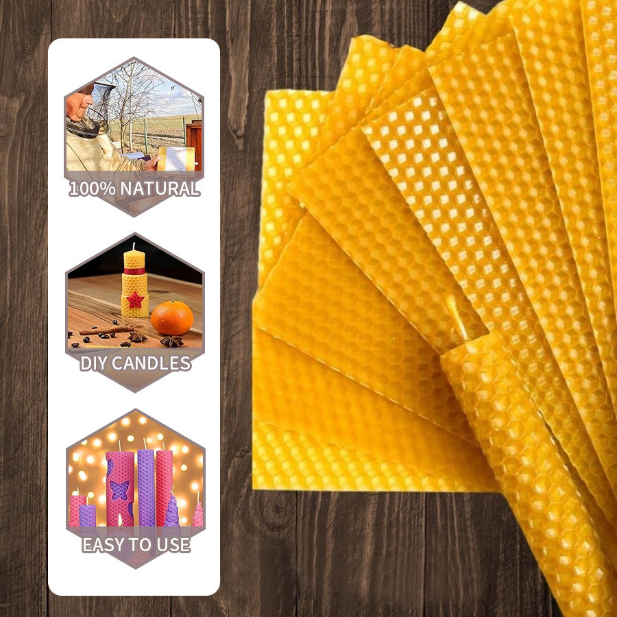 El Yapımı Petek Tasarımlı Balm - Beeswax Taper Candle incelemesi ve fiyatı