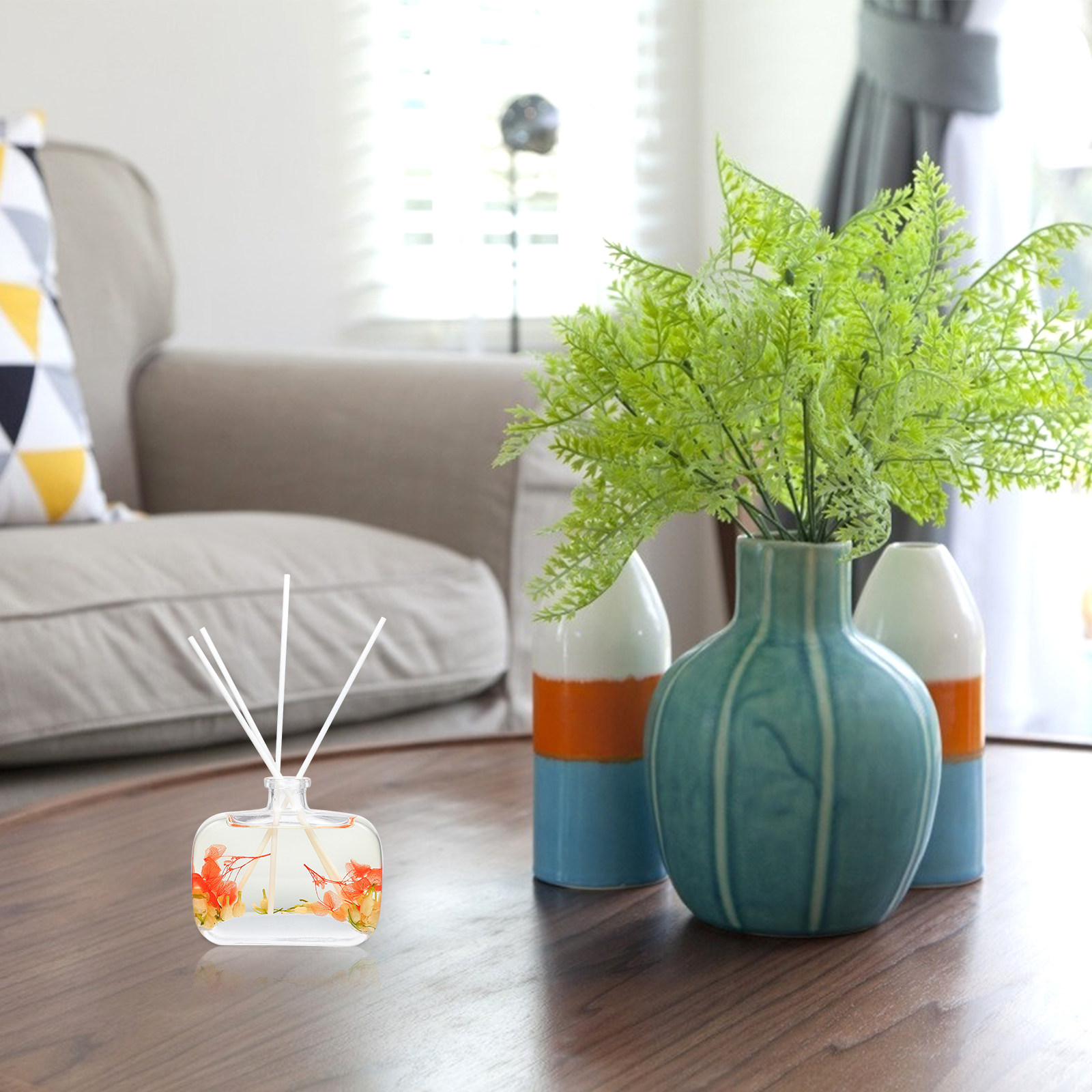 1 Set Rattan Çubuklu Aroma Yağ - Home Fragrance Leather Diffuser incelemesi ve fiyatı