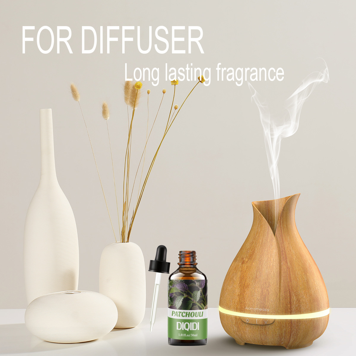 Paçuli esansiyel yağı, bitki e - Home Fragrance Co incelemesi ve fiyatı