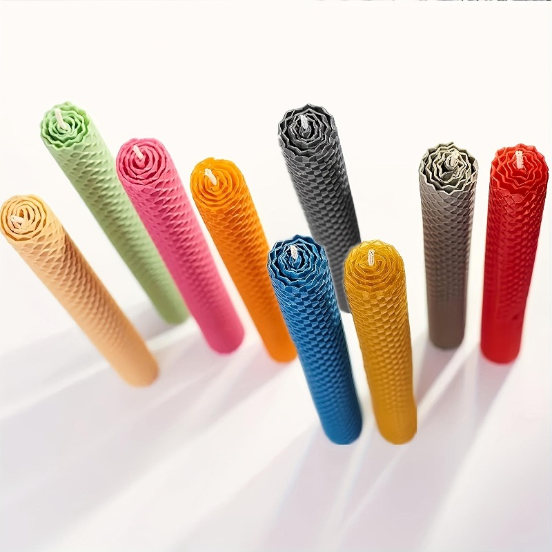 18/27 Adet Balmumu İnce Uçlu M - Beeswax Taper Candle incelemesi ve fiyatı