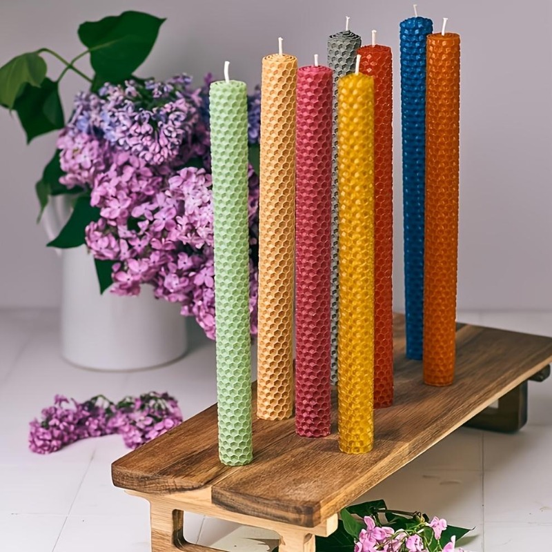 18/27 Adet Balmumu İnce Uçlu M - Beeswax Taper Candle incelemesi ve fiyatı