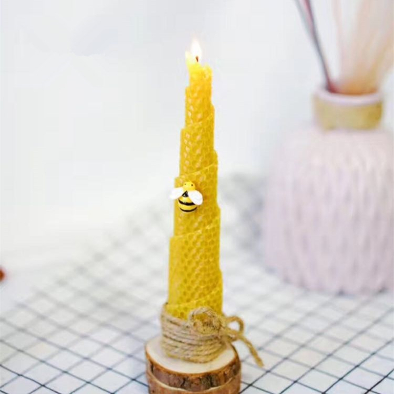 12 adet 15cm * 20cm * 0.3cm do - Beeswax Taper Candle incelemesi ve fiyatı