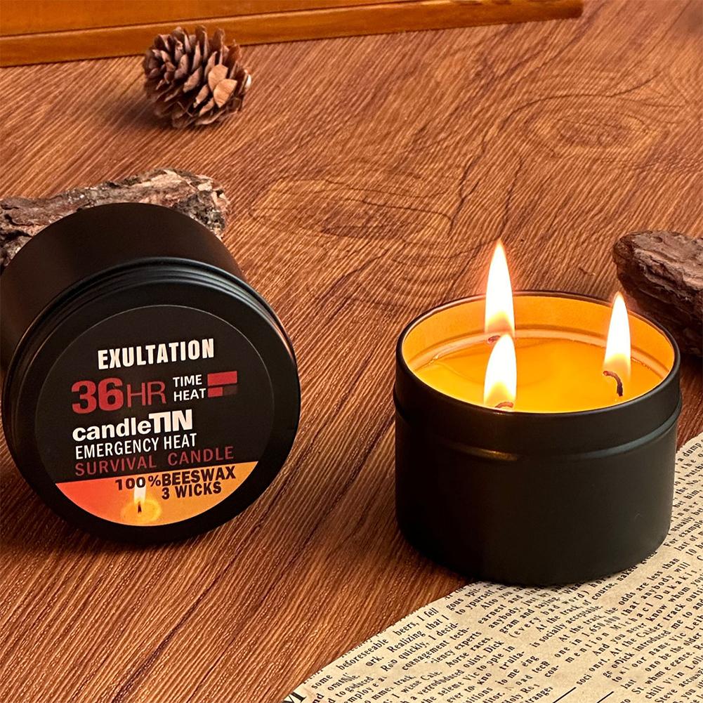 Acil Durum Mumu 36 Saat 3 Fiti - Beeswax Taper Candle incelemesi ve fiyatı